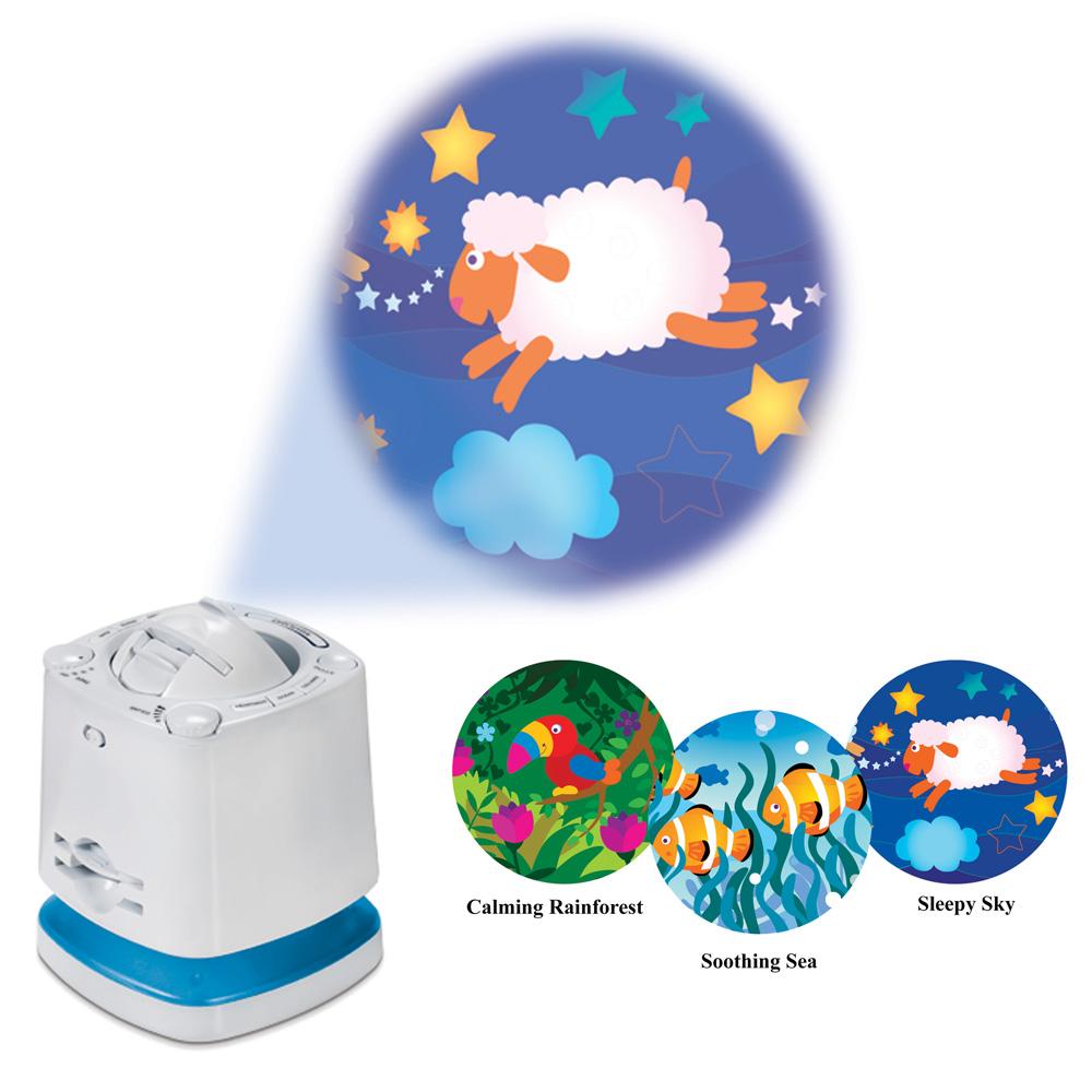 Munchkin Nursery Projector and Sound System, White Sound