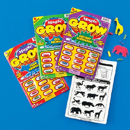 magic growing animal capsule sets 1 dz cheap price