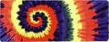 Tie Dye Spiral - 9 1/2" x 3 5/8" - Bumper Sticker / Decal