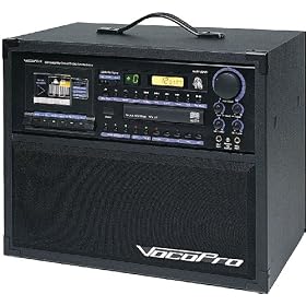 VocoPro  BRAVO-PRO 160W Digital Key Control CD/CD+G Cassette System.