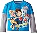 Nickelodeon Little Boys' Paw Patrol On A Roll Group Shot TB Twofer, Turquoise, 2T