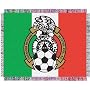 Team Mexico Soccer Triple Woven Jacquard Throw (019 Focus) (48"x60")