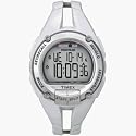 TIMEX IRONMAN TRIATHLON 50 LAP MID SIZE WHITE/PINK MODEL # T5K2219J