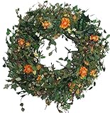 IMAGE OF Woodland Cottage Silk Door Wreath (24 inch)