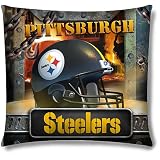 Northwest Pittsburgh Steelers Real Photo Throw Pillow
