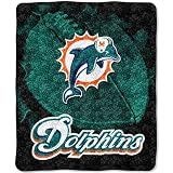 Miami Dolphins Super-Soft Sherpa Blanket