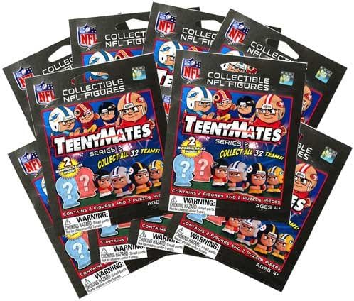 TeenyMates NFL Series 2 Lot of 10 Booster Packs