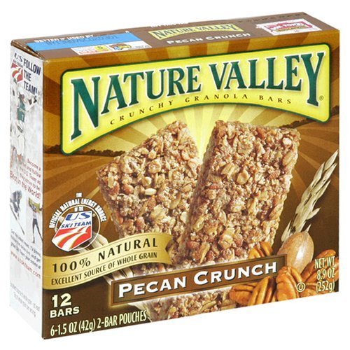 Nature Valley Crunchy Granola Bars - Pecan Crunch - 8.9 oz - 12 ct
