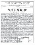 The Boston Poet: A Monthly Publication and Calendar of Events for Poets. Volume 2, Issue 6. April 1997. (The Boston Poet Magazine)