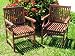 Set of 2 Eco Friendly Patio Dining Chairs