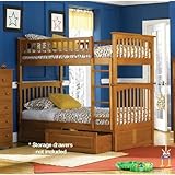 Atlantic Furniture Columbia Twin Bunk Bed