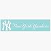 New York Yankees 4 x 16 Window Decal