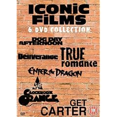 Iconic Films Collection : Dog Day Afternoon / Deliverance / True Romance / Enter The Dragon / A Clockwork Orange / Get Carter (6 Disc Box Set) [DVD]