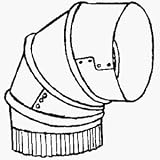 Imperial #GV0291-C 5 Adjustable 30GA Furn Elbow