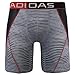 adidas Men's Climacool Mesh Midway Underwear, Light Onyx/Solid Red/Black Print, Large