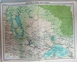 MAP MANITOBA ONTARIO CANADA LAKE SUPERIOR MINESOTA