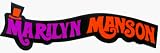 Marilyn Manson - Wonka Style Logo with Tophat - Sticker / Decal