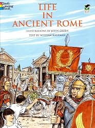 Life in Ancient Rome (Dover History Coloring Book)