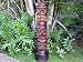 DOUBLE HEADED TIKI TOTEM 39 - ANTIQUE FINISH - HAWAIIAN TIKI GOD