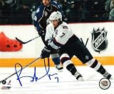 Autographed/Hand Signed 8x10 Photo Brendan Morrison Canucks