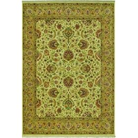 Shaw Area Rugs: Kathy Ireland First Lady Rug: Empress Garden: Palace Stone 01100: 9'6x13'1... by Shaw Rugs