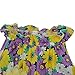YJ.GWL Girls Casual Dress Vest Halter Dress Flower Printed Dress with Flower Pin