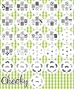 Nouvelle collection 2012 Stamping Nail Art Kit / Set d'accessoires pour manucure / pedicure pour d&eacute;co d'ongles par Cheeky: Eventail de 26 plaques d'images pour un total de 180 pochoirs. Rapport prix / quantit&eacute; imbattable!
