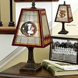 Florida State Art Glass Table Lamp