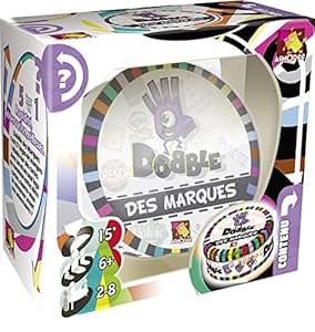 Asmodee Dobmaq01 Jeu De R&eacute;flexion Dobble Des Marques