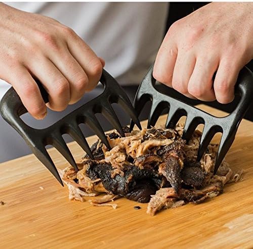 NEW! Grizzly Bear Paws Claws Meat Handler Fork Tongs Pull Shred Lift Toss Pork BBQ Tool 2 pcs.
