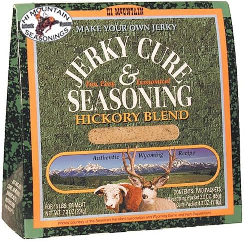 Hi Mountain Jerky Hickory Jerky Blend, 7.2-Ounce Boxes (Pack of 3)