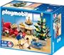 Playmobil - 4892 - Jeu de construction - Salon avec d�corations de No�l