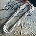 Genuine Solid Sterling Silver Rope Chain Necklace.925 Diamond-Cut, Imported from Italy, 2 mm Width
