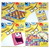 SpongebobSquarepants4in1GamesBingo-Checkers,CrazyEights&GoFish