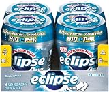 Eclipse Big E Polar Ice Gum, 60-Count Pieces (Pack of 4)