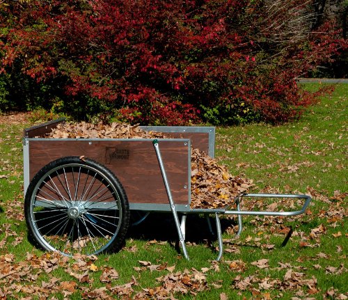 M26S Large Yard/Garden Cart with Semi-Pneumatic Wheels