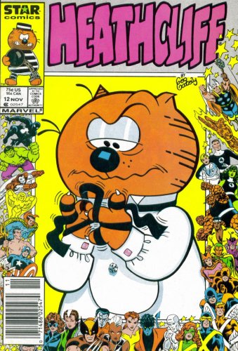 Heathcliff #12 (Marvel Comic Book 1986)