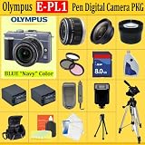 Cheap Olympus PEN E-PL1 Digital Camera(Includes manufacturer's supplied accessories)(Blue 