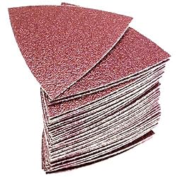 Fein T21920 Triangle Sandpaper Assorted: 60, 80, 120, 180, 220 Grit H&L, pk of 50