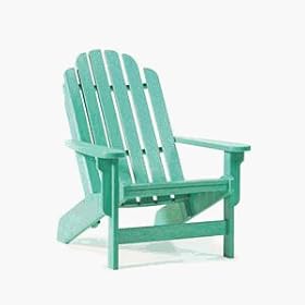 Casual Living Adirondack Style Folding Chair - Seafoam by 