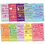 Louise Rennison Georgia Nicolson Pack, 10 books, RRP £69.90 (including Angus, Thongs and Full Frontal Snogging; Are These My Basoomas?; Dancing In My Nuddy-Pants; It's OK I'm Wearing Really Big Knickers; Knocked Out By My Nunga-Nungas; and more).