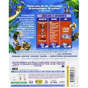 L'Age de Glace 3 - Blu-ray 3D Active + Blu-ray 2D + DVD
