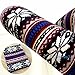 Long Yi Fashion Hot Womens Colorful Pattern Retro Knitted Leggings Tights Pants Multicoloured