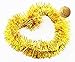 Rimobul Elegant Sparkly Hanging Tinsel Garland- 3 Pcs, 3.5 Inch X 6 Feet (Gold)