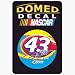 Search Our Specialty Mall : #43 BOBBY LABONTE 3 INCH ROUND DOMED DECAL