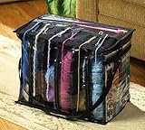6 Skein Yarn Organizer Tote W/ Shoulder Strap by Collections Etc