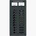 BLUE SEA 3074 BREAKER PANEL 120VAC 10 POS