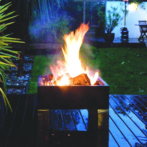 Fire Pit Square Brazier by Hotspot at the Garden incinerators & Fire Pits