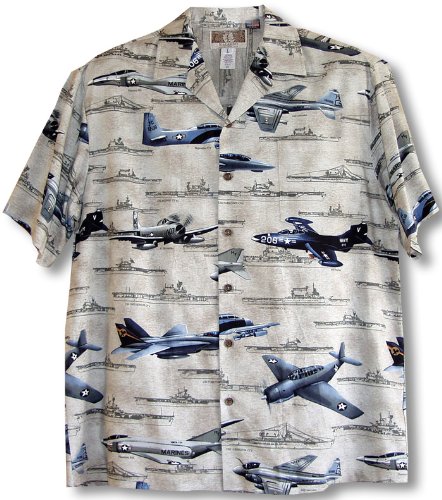 RJC Mens Naval Aviation History Shirt