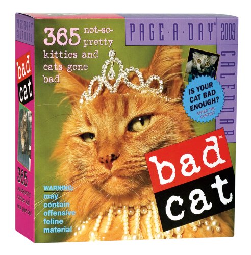 Bad Cat Page-a-Day Calendar 2009 (Original Page a Day Calendars) (Original Page a Day Calendars)